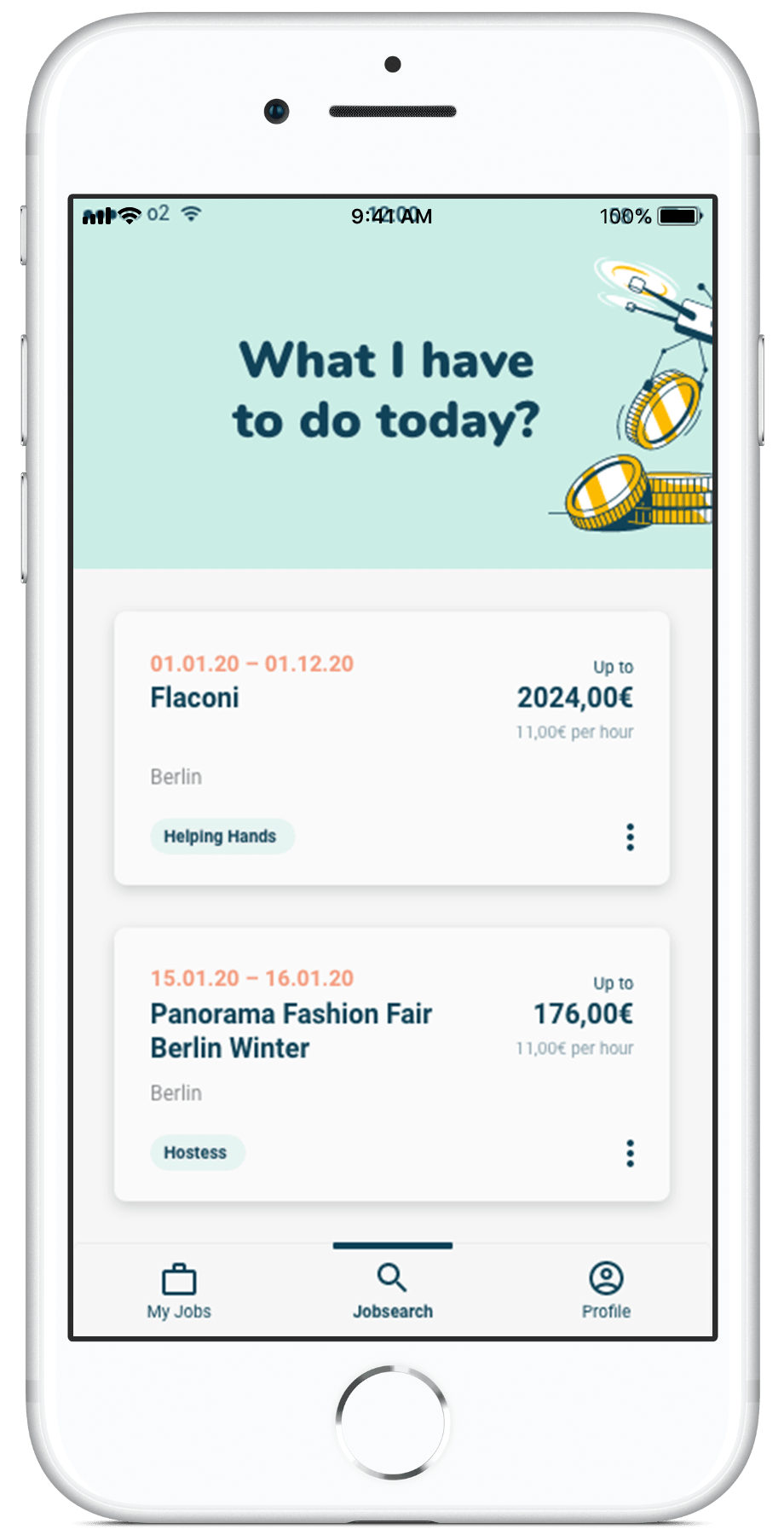 UCM App - Jobsuche
